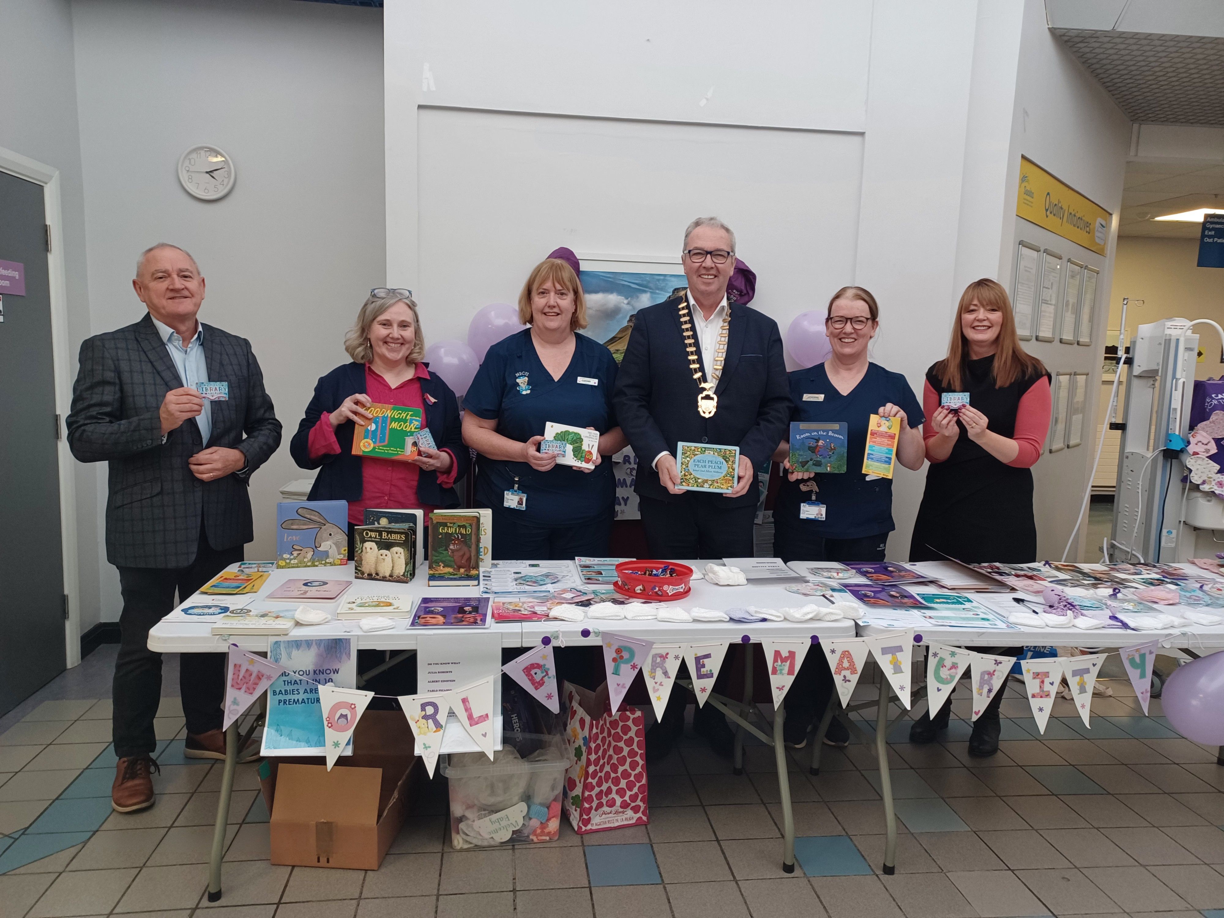 Cathaoirleach Supports Baby Talks Initiative at Sligo University Hospital